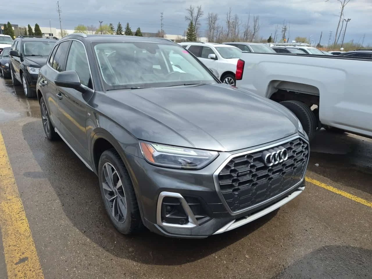 Audi Q5  | PROGRESSIV | DISTRONIC | ОБДУХВАНЕ | ДВА КЛЮЧА , снимка 2 - Автомобили и джипове - 54332384