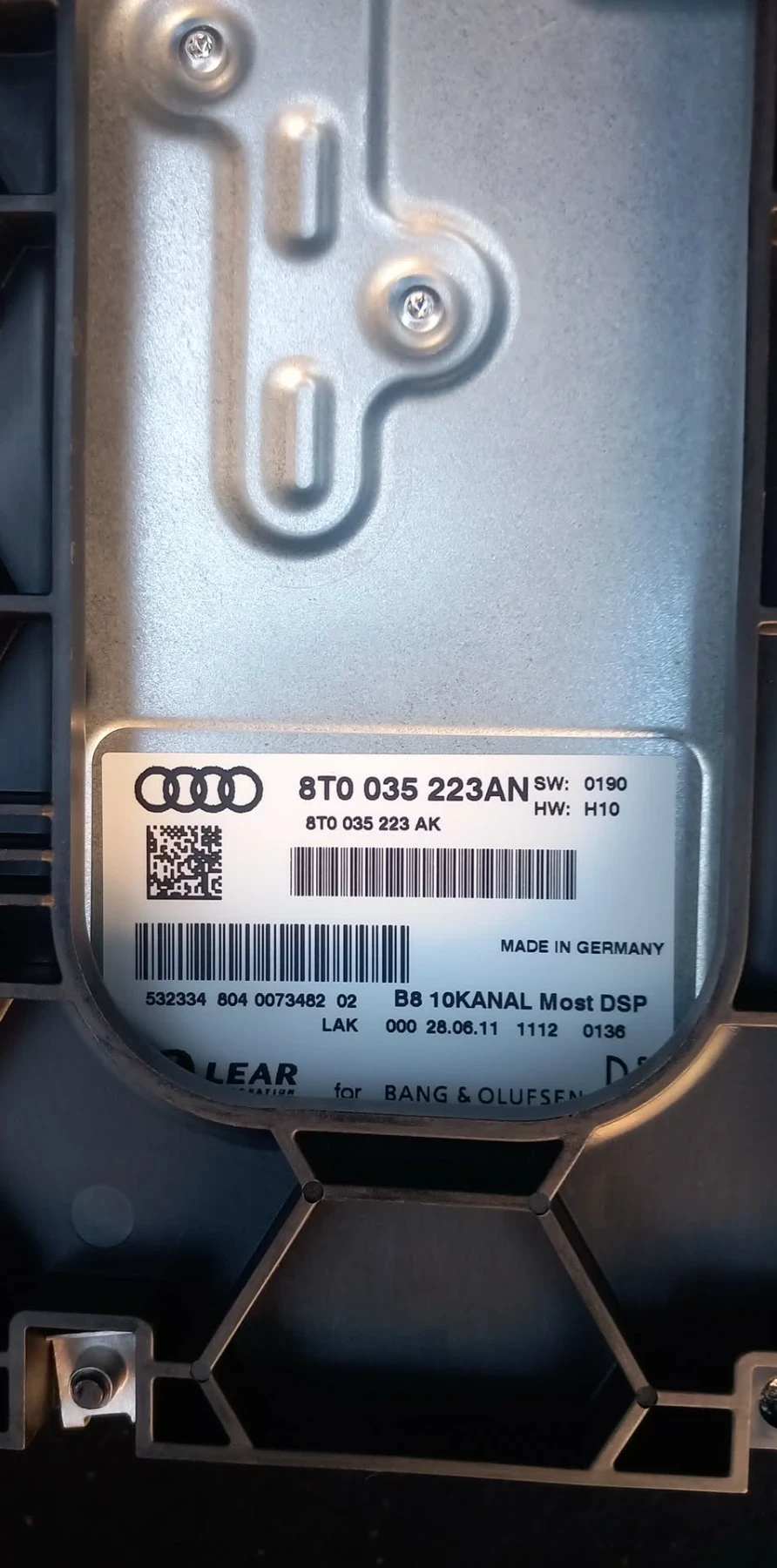 Тонер за Ауди-8Т0 035 223AN