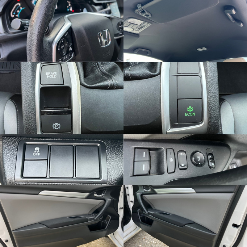 Honda Civic 2017 / 71000 км. / БЕНЗИН / ЕВРО 6, снимка 17 - Автомобили и джипове - 43229967