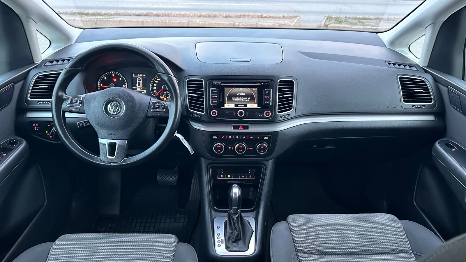VW Sharan 2.0TDI 6+ 1, снимка 7 - Автомобили и джипове - 55160188