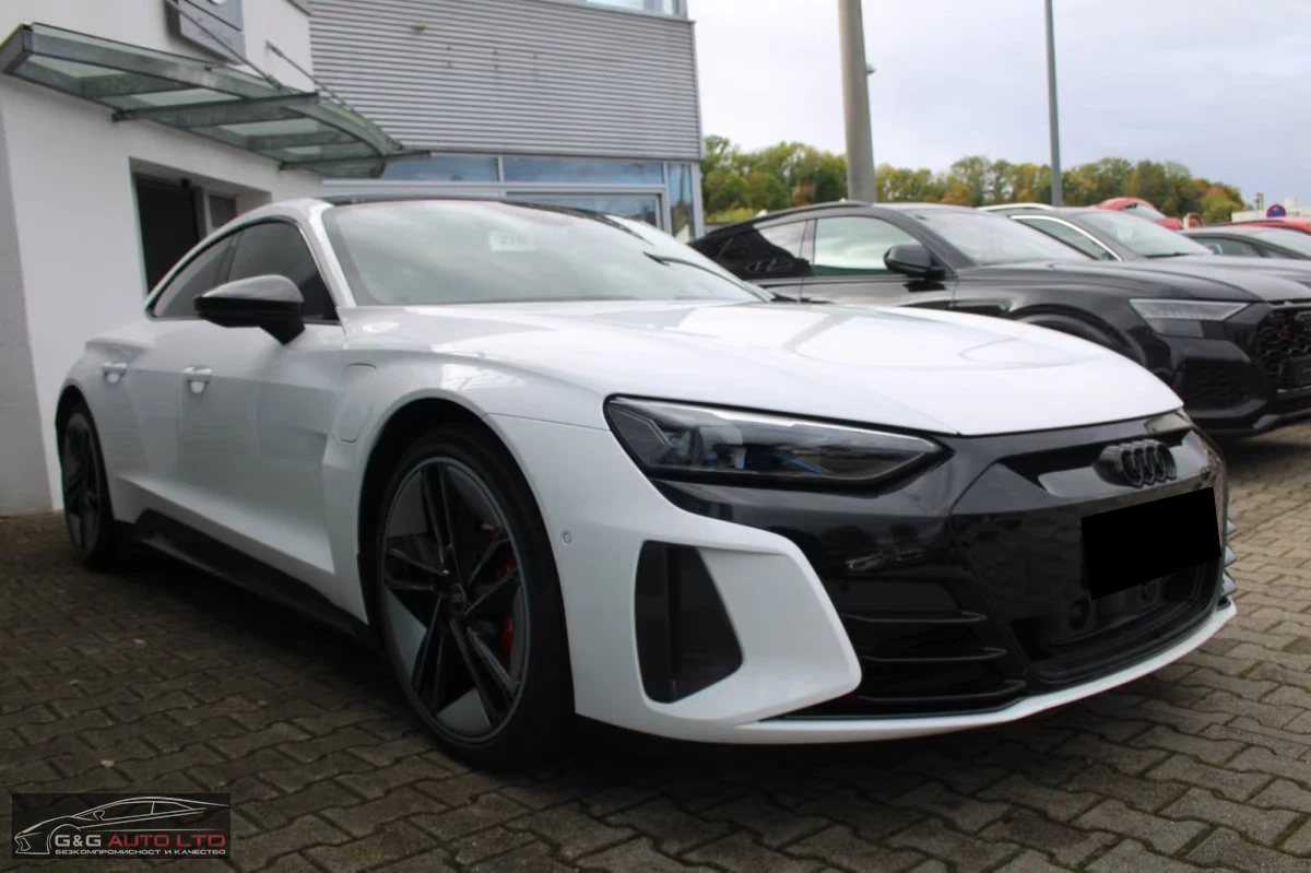 Audi E-Tron GT RS/QUATTRO/598HP/360/PANO/MATRIX/CARBON/787z, снимка 7 - Автомобили и джипове - 55703327