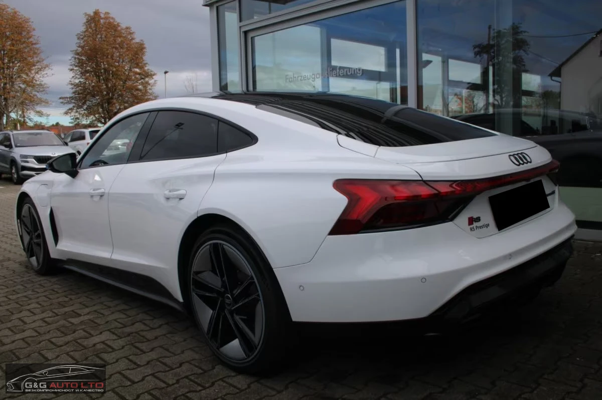 Audi E-Tron GT RS/QUATTRO/598HP/360/PANO/MATRIX/CARBON/787z, снимка 5 - Автомобили и джипове - 55703327