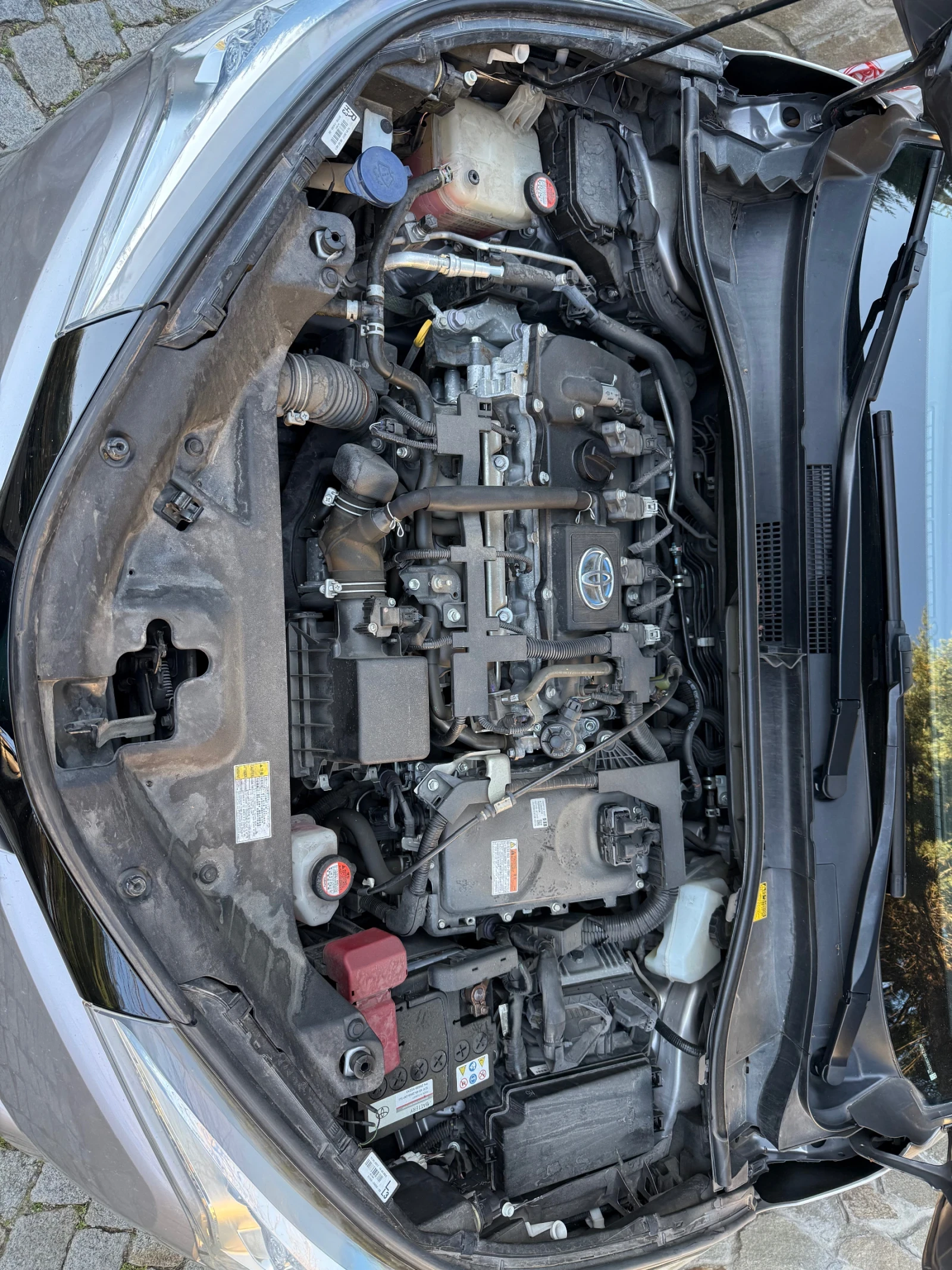 Toyota C-HR 1.8 Hybrid Lounge, Пълна Сервизна Книжка, Keyless, снимка 14 - Автомобили и джипове - 54389718