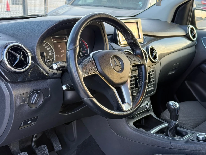 Mercedes-Benz B 180 i* 170.000КМ* 2014г* РЪЧКА* УНИКАТ* , снимка 7 - Автомобили и джипове - 49131787