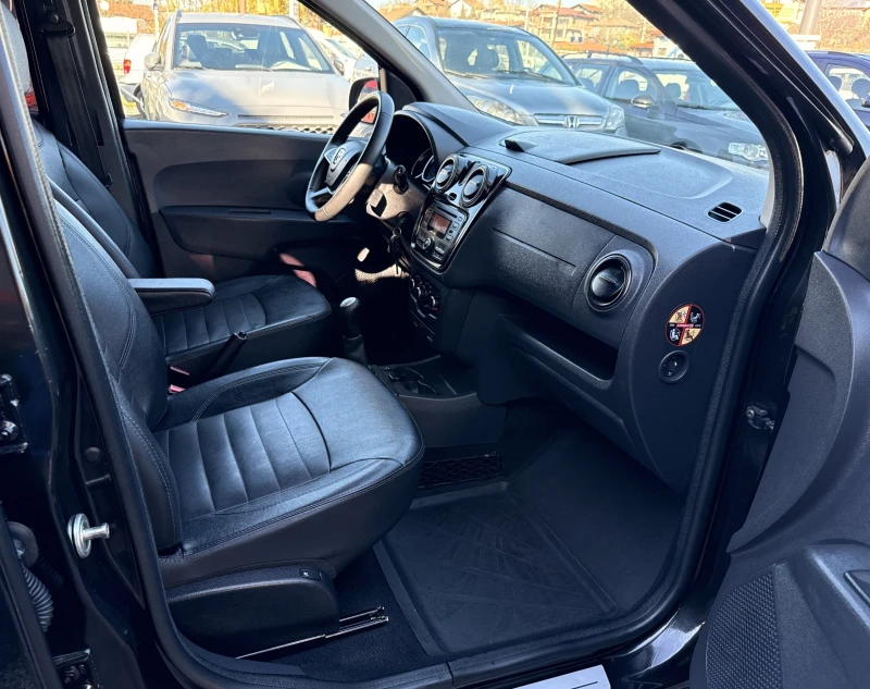 Dacia Lodgy 1.6i ГАЗ;7 МЕСТА;ЕВРО 6;КОЖЕН САЛОН;, снимка 11 - Автомобили и джипове - 52426471