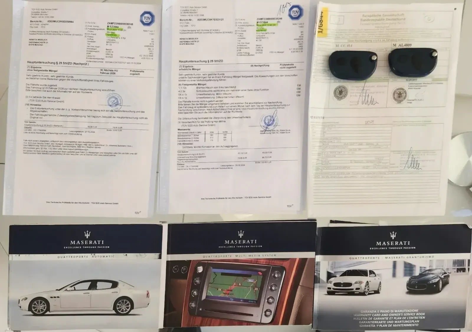 Maserati Quattroporte УНИКАТ 138096км Ferrari-V8-4.2I-401к.с-ГЕРМАНИЯ - изображение 9