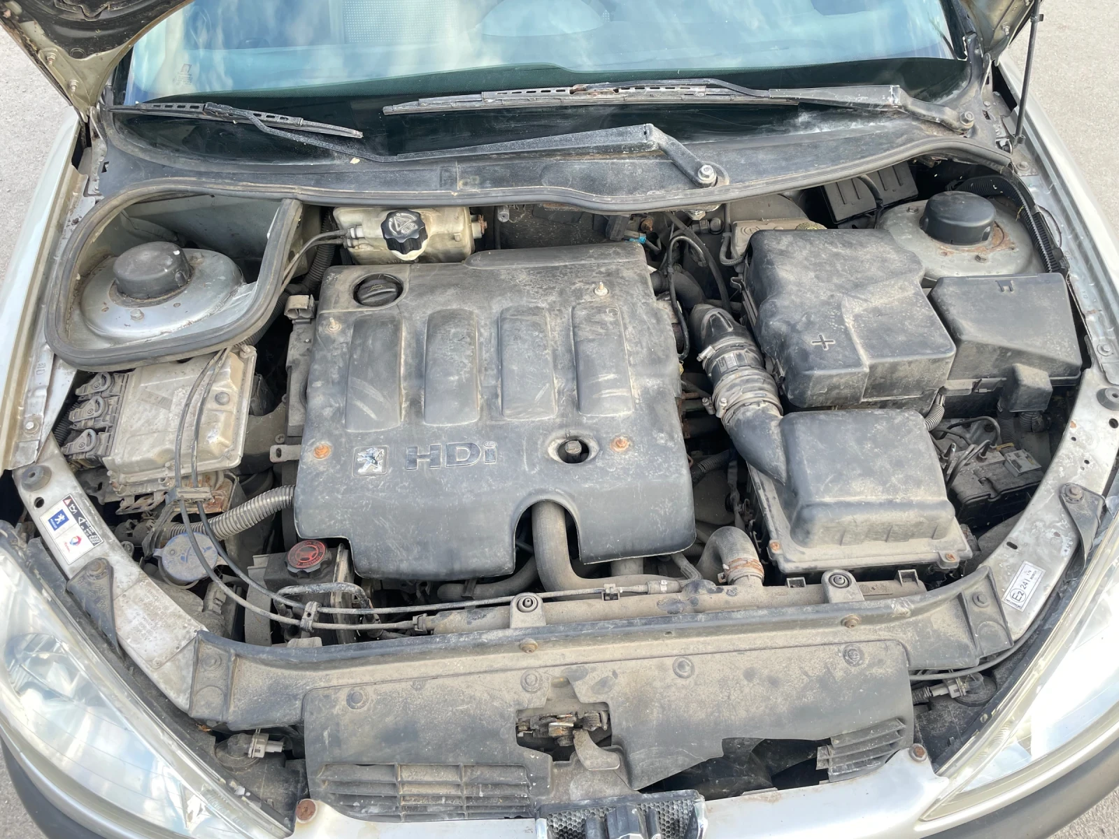 Peugeot 206 2.0HDI 90HP, снимка 8 - Автомобили и джипове - 54159302