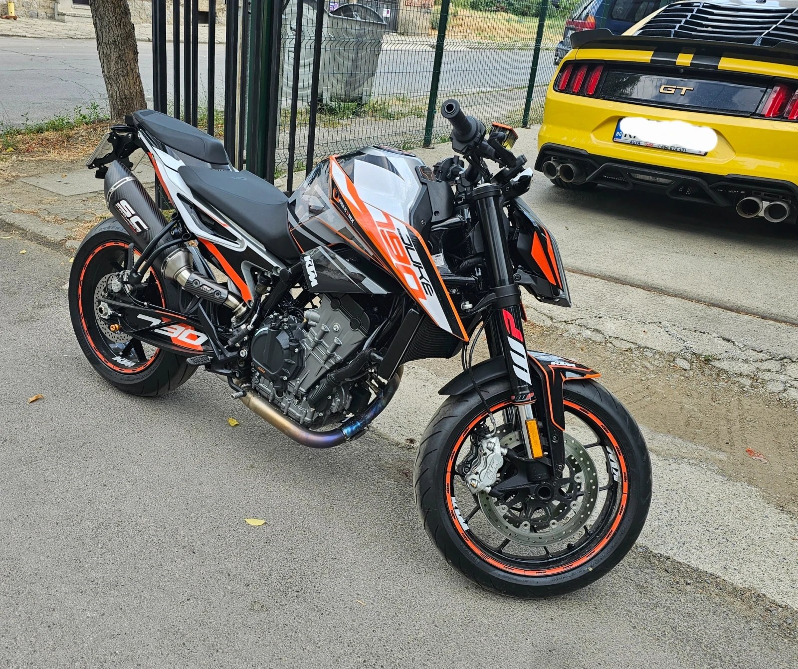 Ktm Duke 790 - изображение 5