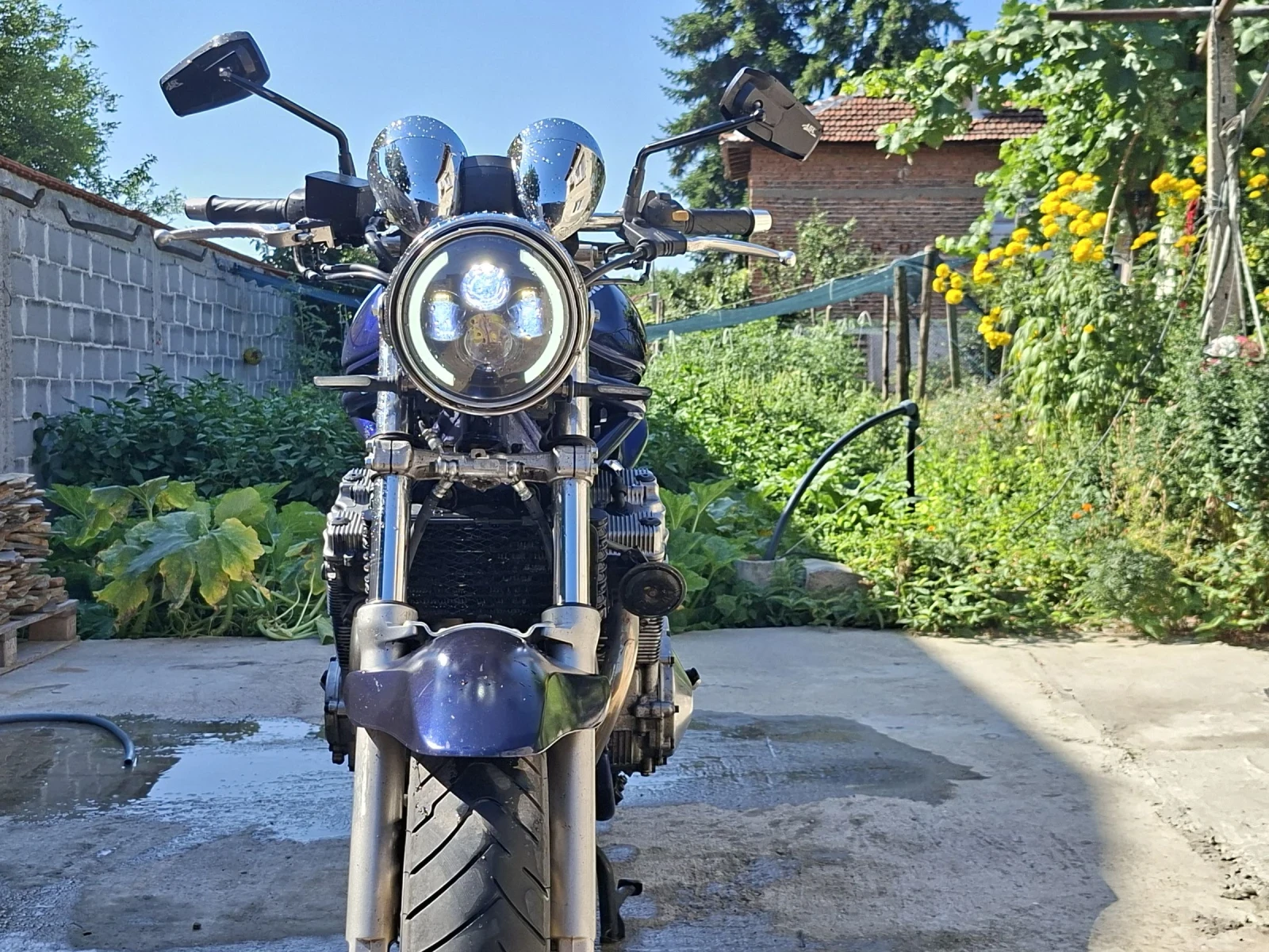 Suzuki Bandit Генерация Такони и лед фар 
