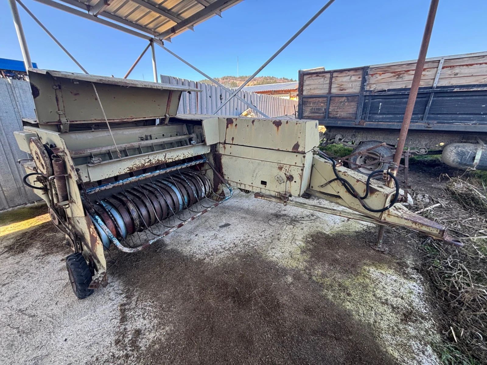 Балировачка Fortshritt К454, снимка 2 - Селскостопанска техника - 53721609