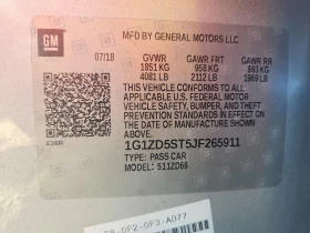 Chevrolet Malibu 1.5l Lt, снимка 12