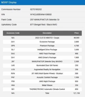 Mercedes-Benz CLS 53 AMG CARFAX, снимка 15