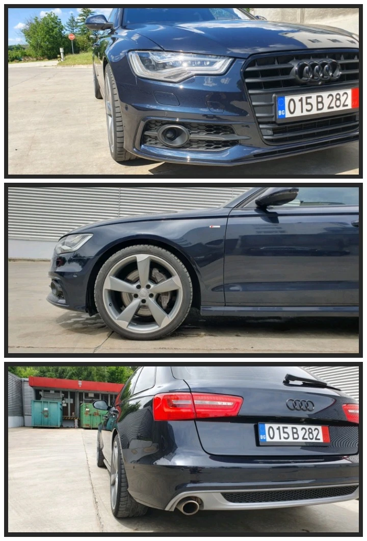 Audi A6 3.0BITDI Quattro S-Line Plus Max Full 2014 Германи, снимка 15 - Автомобили и джипове - 47174396