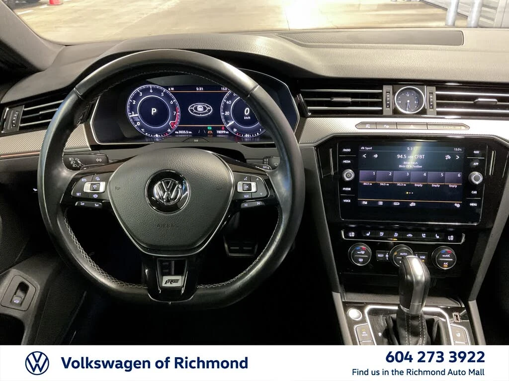 VW Arteon R-Line/Dynaudio/Adaptive cruise/ПАНОРАМА/ОБДУХ/   , снимка 13 - Автомобили и джипове - 56199651