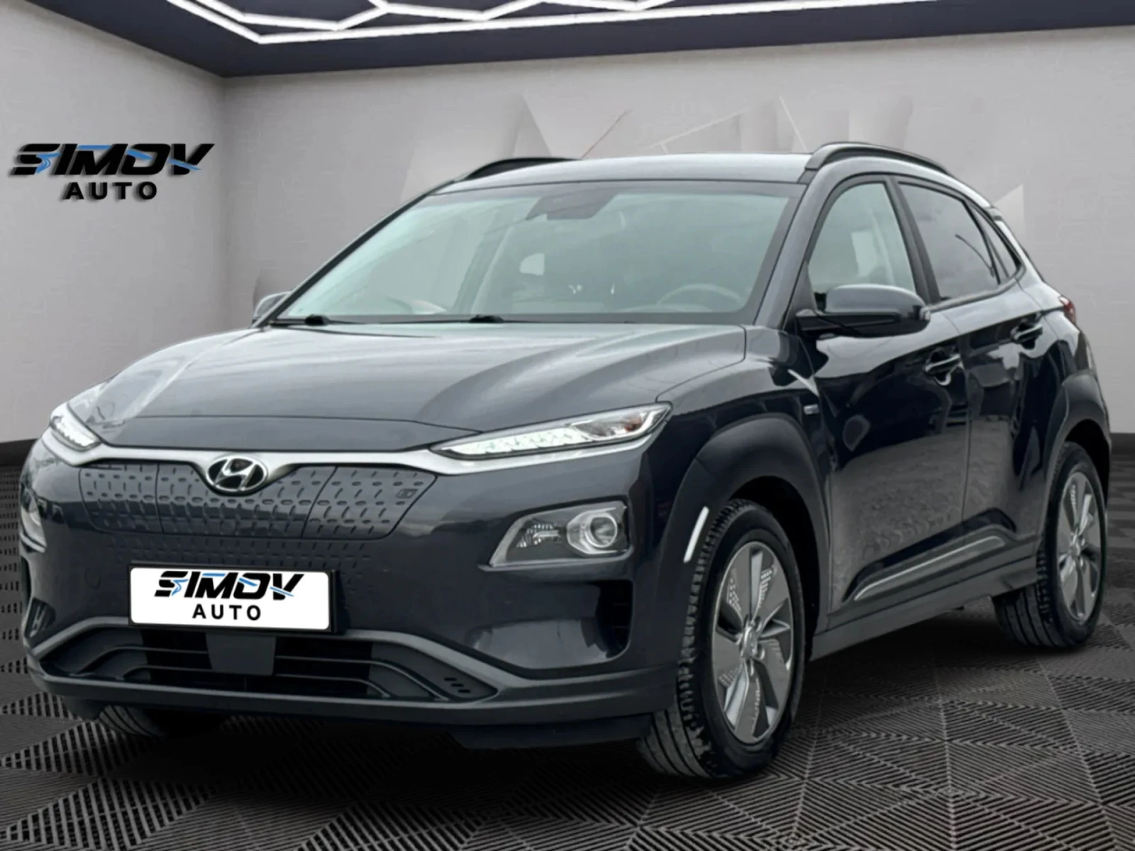 Hyundai Kona 64KWH SOH100% PREMIUM HEAD-UP КОЖА ПОДГРЯВАНЕ