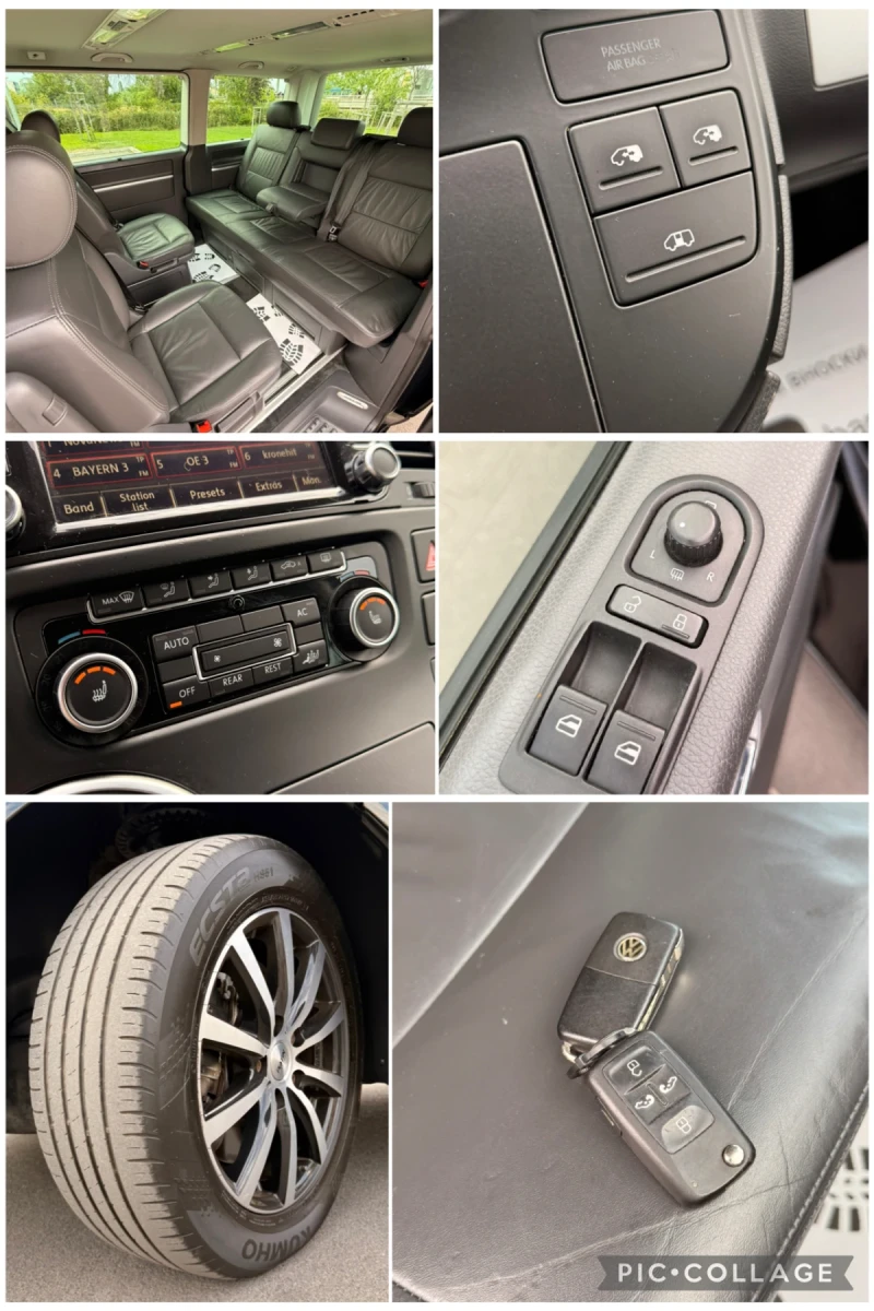 VW Multivan 2.0BITDI* HIGLINE* 180кс* 182000км* , снимка 16 - Бусове и автобуси - 51024610