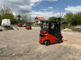 Мотокар Linde H14T позиционер изравнител год 2020 кабина , снимка 4