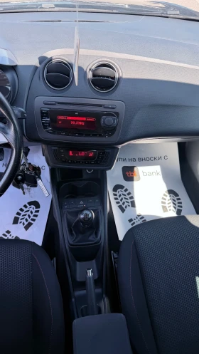 Seat Ibiza 1.6TDI * FR * ТОП СЪСТОЯНИЕ * ЛИЗИНГ , снимка 8
