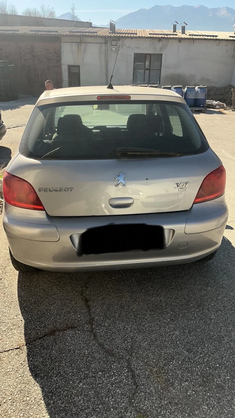 Peugeot 307 1.9d, снимка 3 - Автомобили и джипове - 49239791