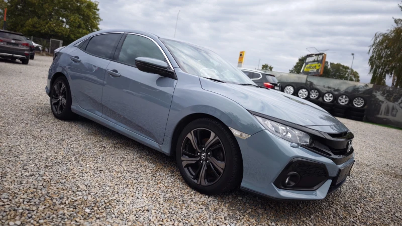 Honda Civic МОДЕРНО СИВО/АДАПТИВЕН DISTRONIK/СЛЕДИ ПЪТ и ЗНАЦИ, снимка 6 - Автомобили и джипове - 51995829