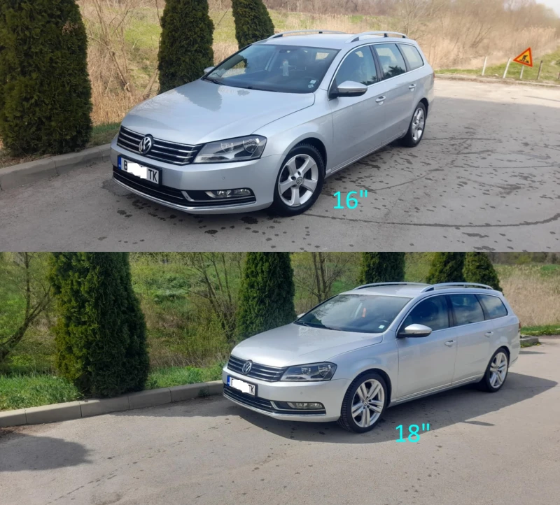 VW Passat 2.0 140 2 компл ЧИСТО НОВИ ГУМИ с джанти ВИНЕТКА, снимка 2 - Автомобили и джипове - 52844640