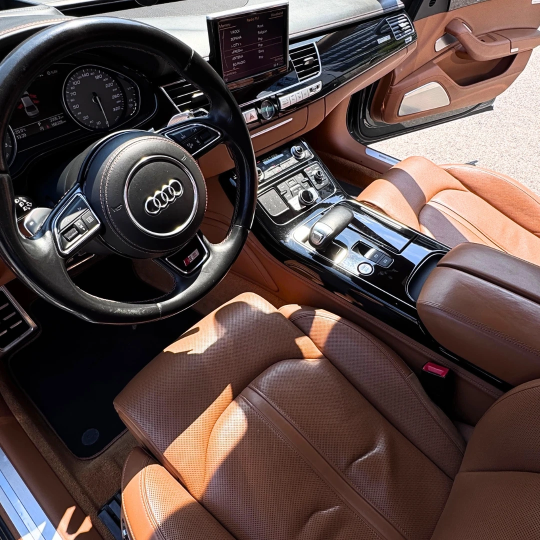 Audi S8 Exclusive/Matrix/МАСАЖИ/НОЩНО ВИЖДАНЕ/BANG&OLUFSEN - изображение 9