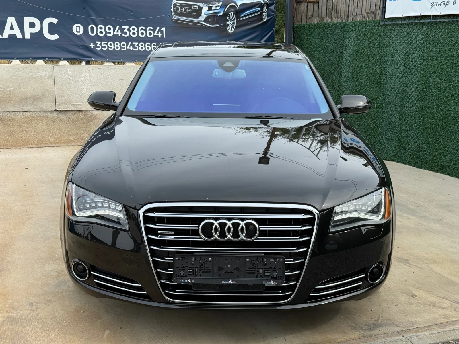 Audi A8  4.2FSI/ LONG/ ВАКУМ/ РЕГИСТРИРАН/ ФУЛ ЕКСТРИ* ТОП - изображение 6