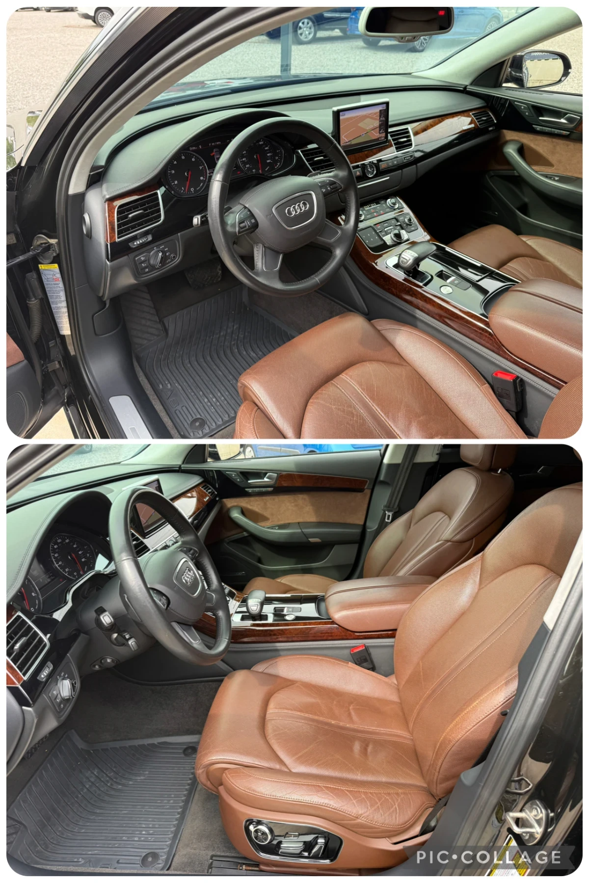Audi A8  4.2FSI/ LONG/ ВАКУМ/ РЕГИСТРИРАН/ ФУЛ ЕКСТРИ* ТОП - изображение 7