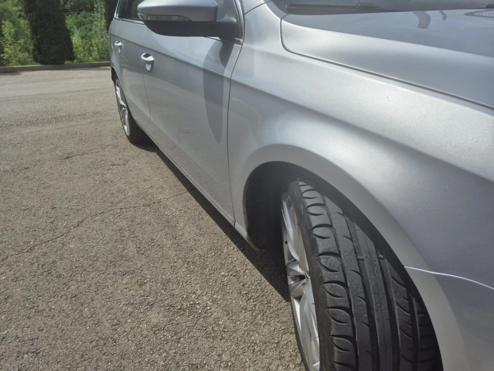 VW Passat 2.0 140 2 компл ЧИСТО НОВИ ГУМИ с джанти ВИНЕТКА - изображение 7