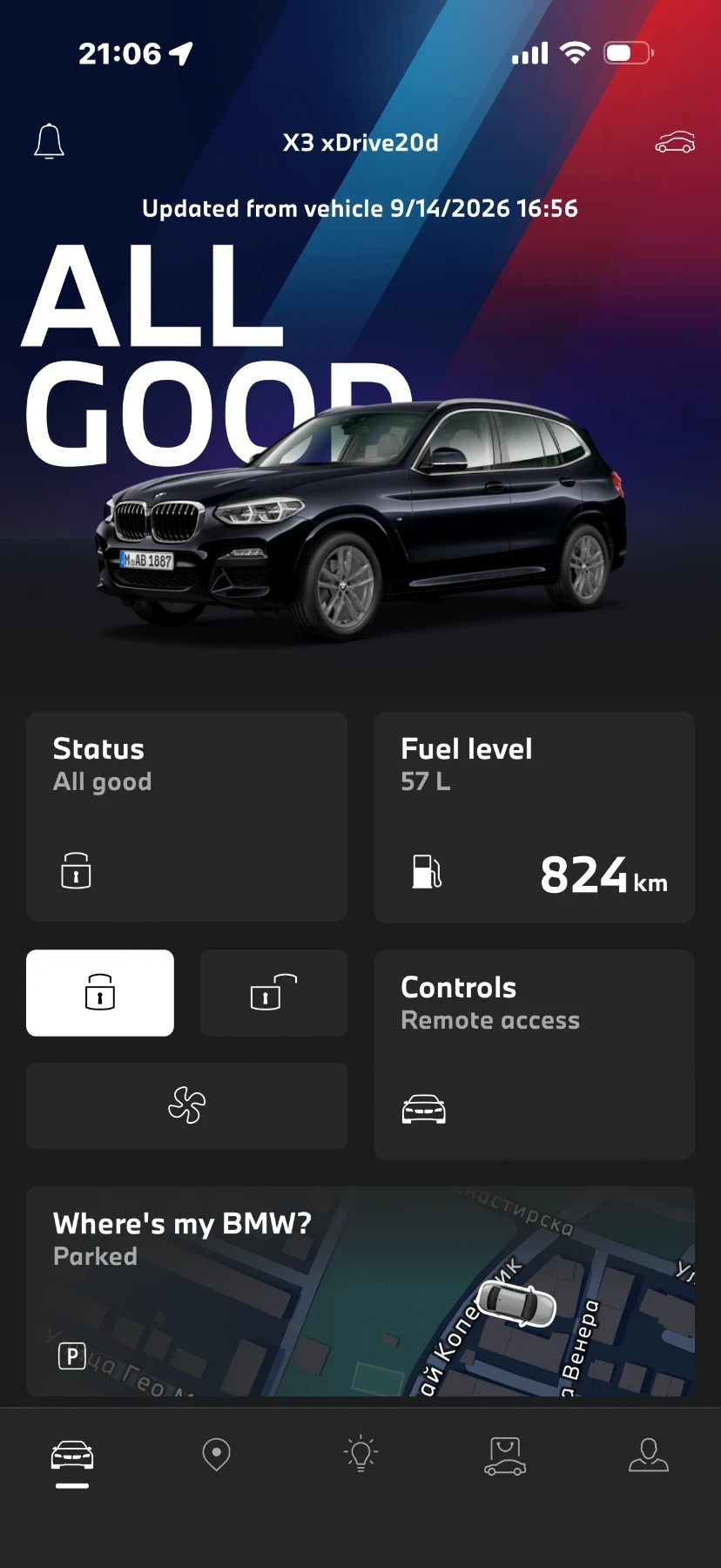 BMW X3 Гаранционна до 06.27 M pack carbon 1ви собственик, снимка 13 - Автомобили и джипове - 55715507