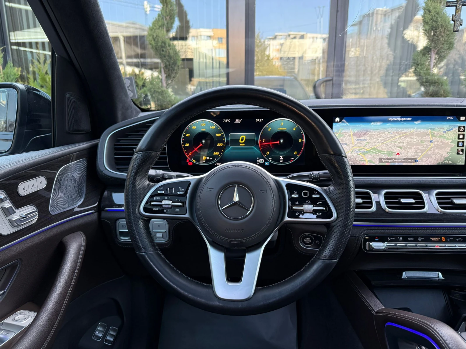 Mercedes-Benz GLS 400 AMG/4MATIC, снимка 8 - Автомобили и джипове - 53824883