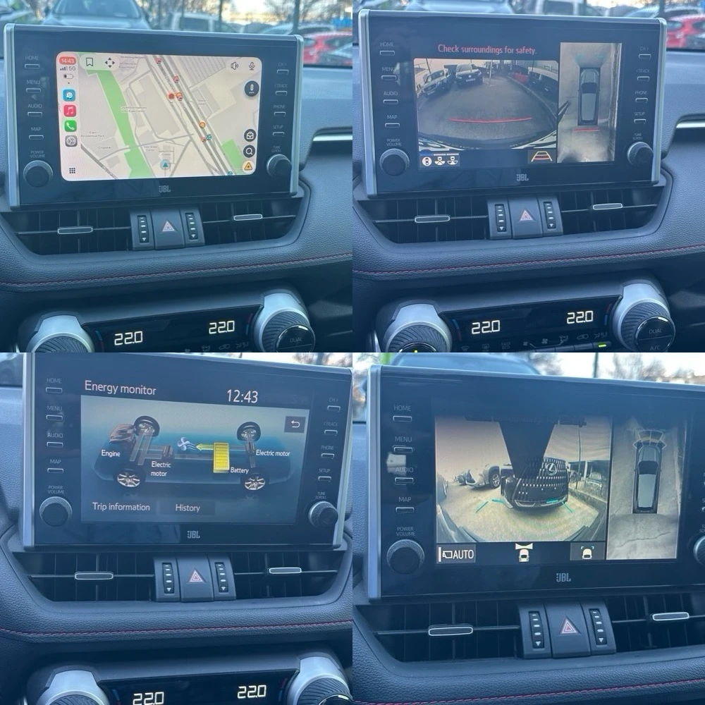 Toyota Rav4 2.5 Luxury Premium Bi-Tone PlugIn Hybrid 4x4, снимка 12 - Автомобили и джипове - 53830730