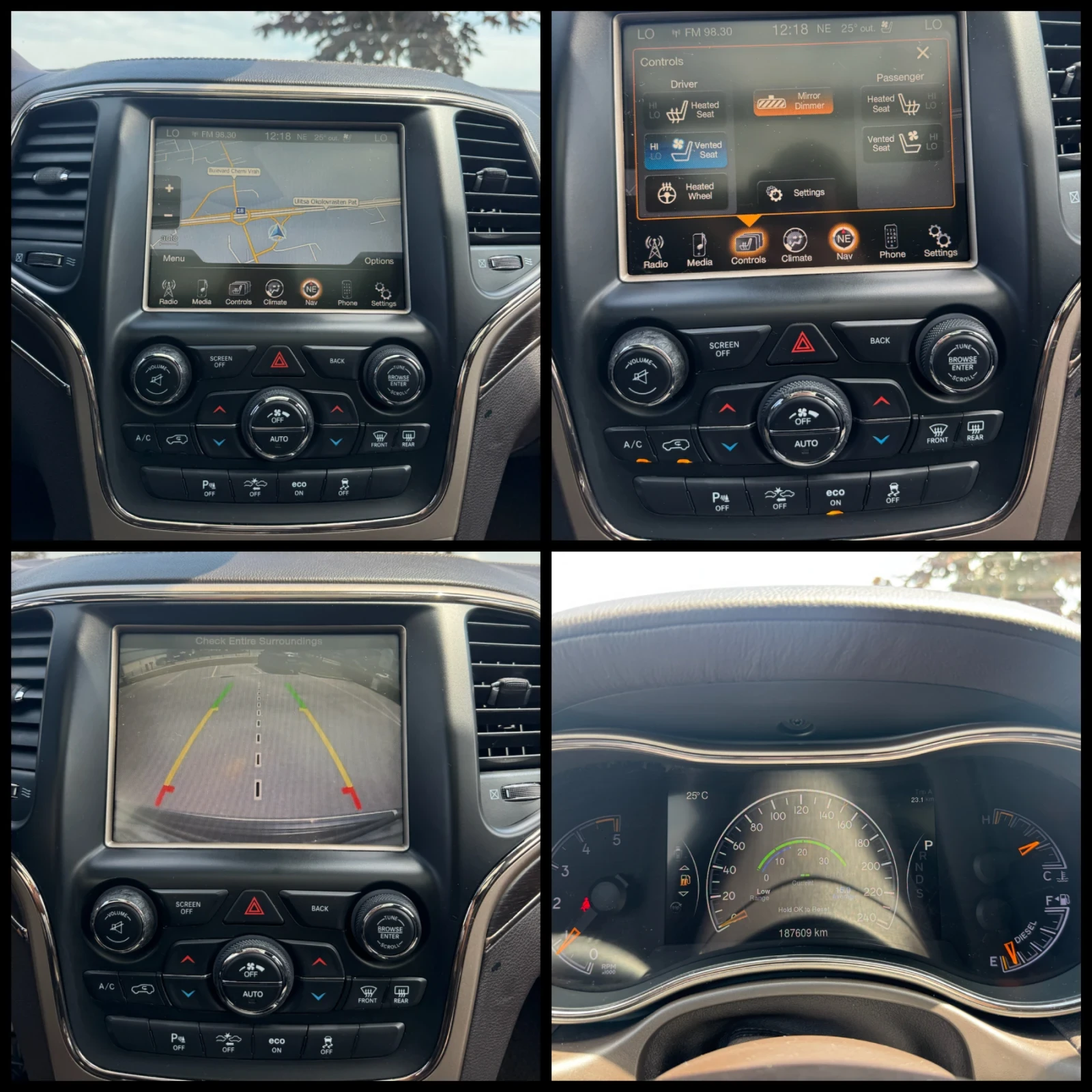 Jeep Grand cherokee SUMMIT* 3.0d, снимка 15 - Автомобили и джипове - 55142727