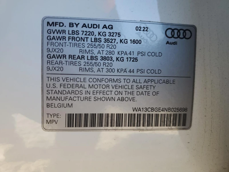 Audi E-Tron PRESTIGE S - 53000 лв. - 76257004 | Car24.bg