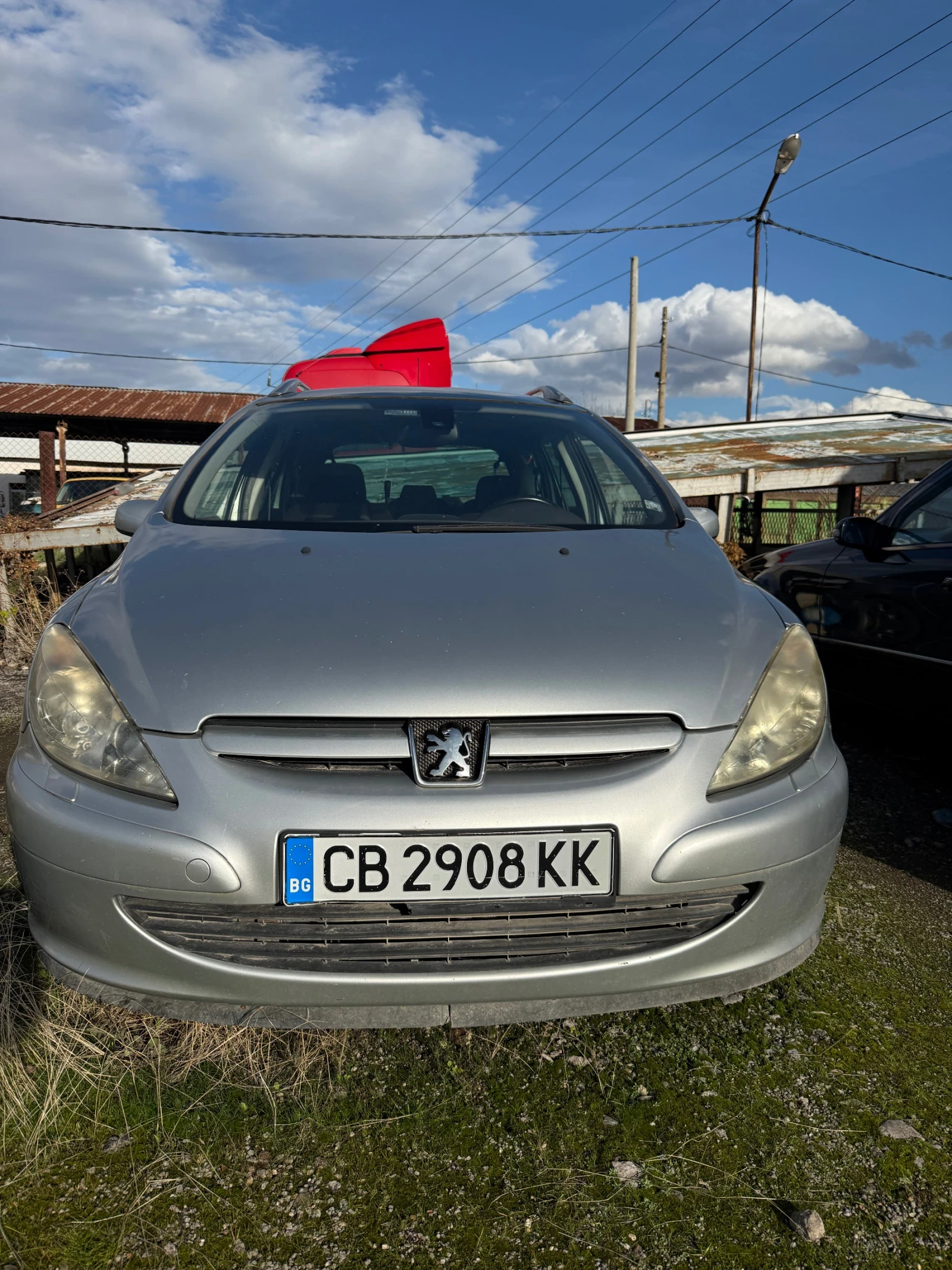 Peugeot 307 НАФТЕНА ПЕЧКА 7места, снимка 1