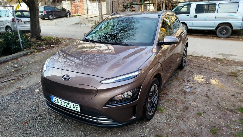 Hyundai Kona KRELL Термопомпа Гаранция Като нова