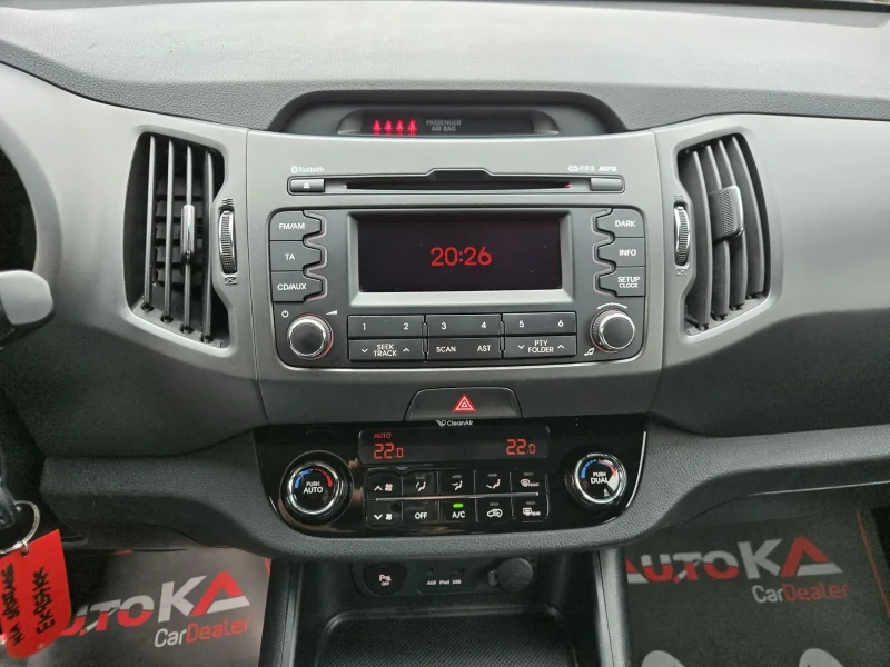 Kia Sportage 2.0i-163кс= АВТОМАТ= 4Х4= ГАЗ= АВТОПИЛОТ= ПОДГРЕВ, снимка 16 - Автомобили и джипове - 52382326
