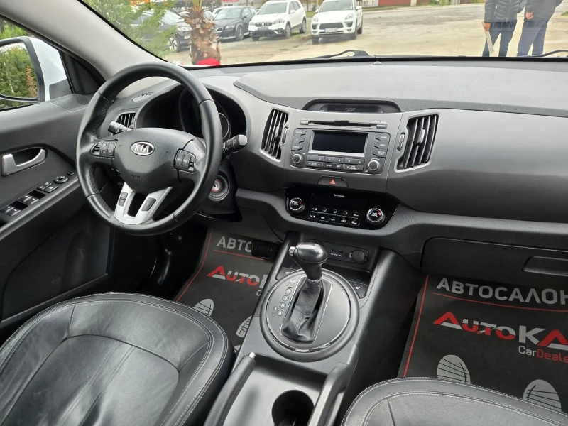 Kia Sportage 2.0i-163кс= АВТОМАТ= 4Х4= ГАЗ= АВТОПИЛОТ= ПОДГРЕВ, снимка 14 - Автомобили и джипове - 52382326
