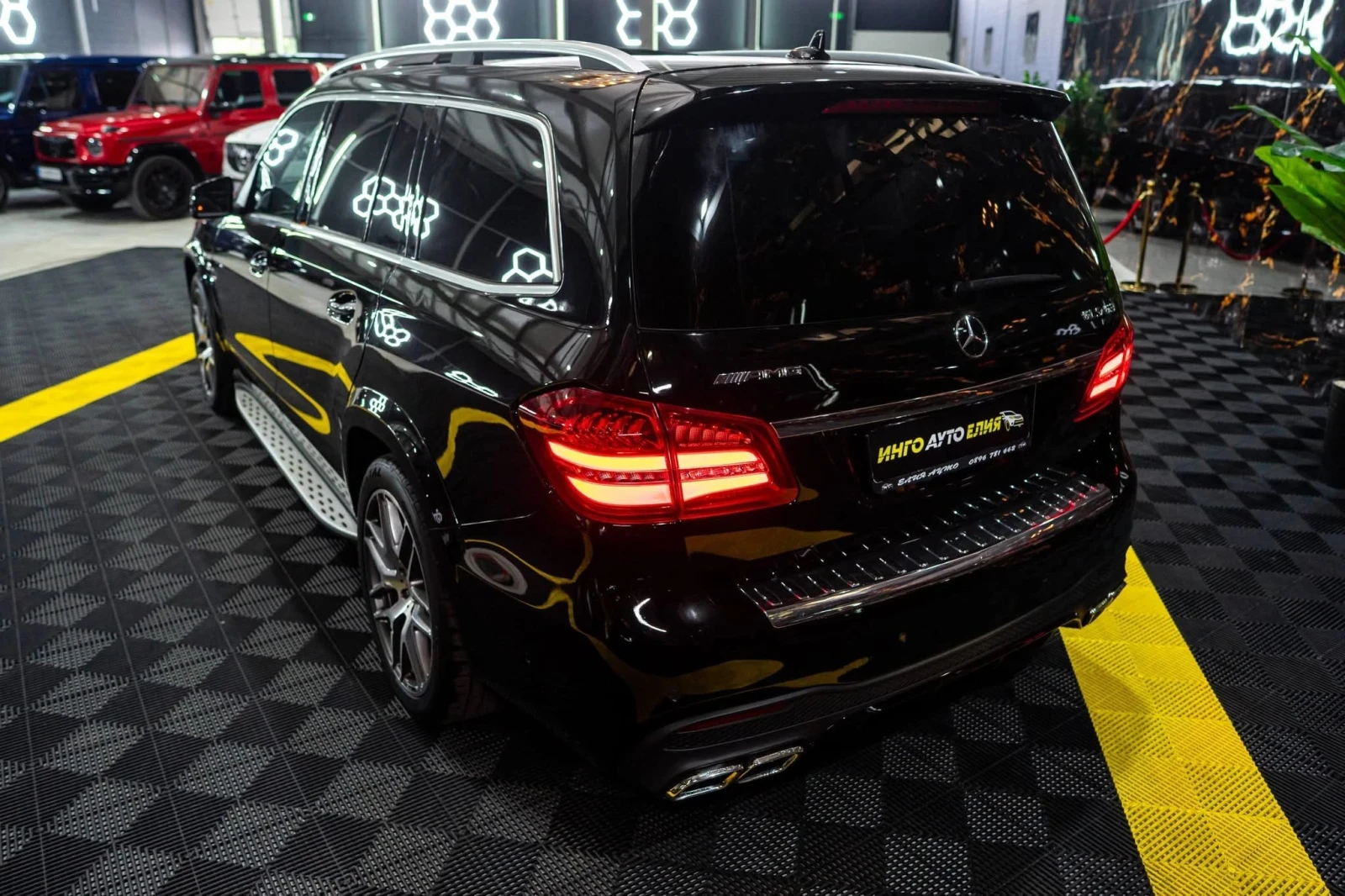 Mercedes-Benz GLS 63 AMG V8 BITURBO DESIGNO ���� H&K HUD ������ 100% | Mobile.bg � ����������� 7