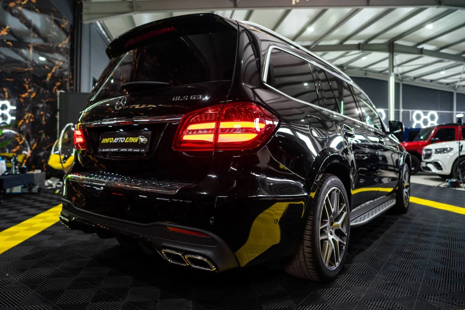 Mercedes-Benz GLS 63 AMG V8 BITURBO DESIGNO ���� H&K HUD ������ 100% | Mobile.bg � ����������� 10