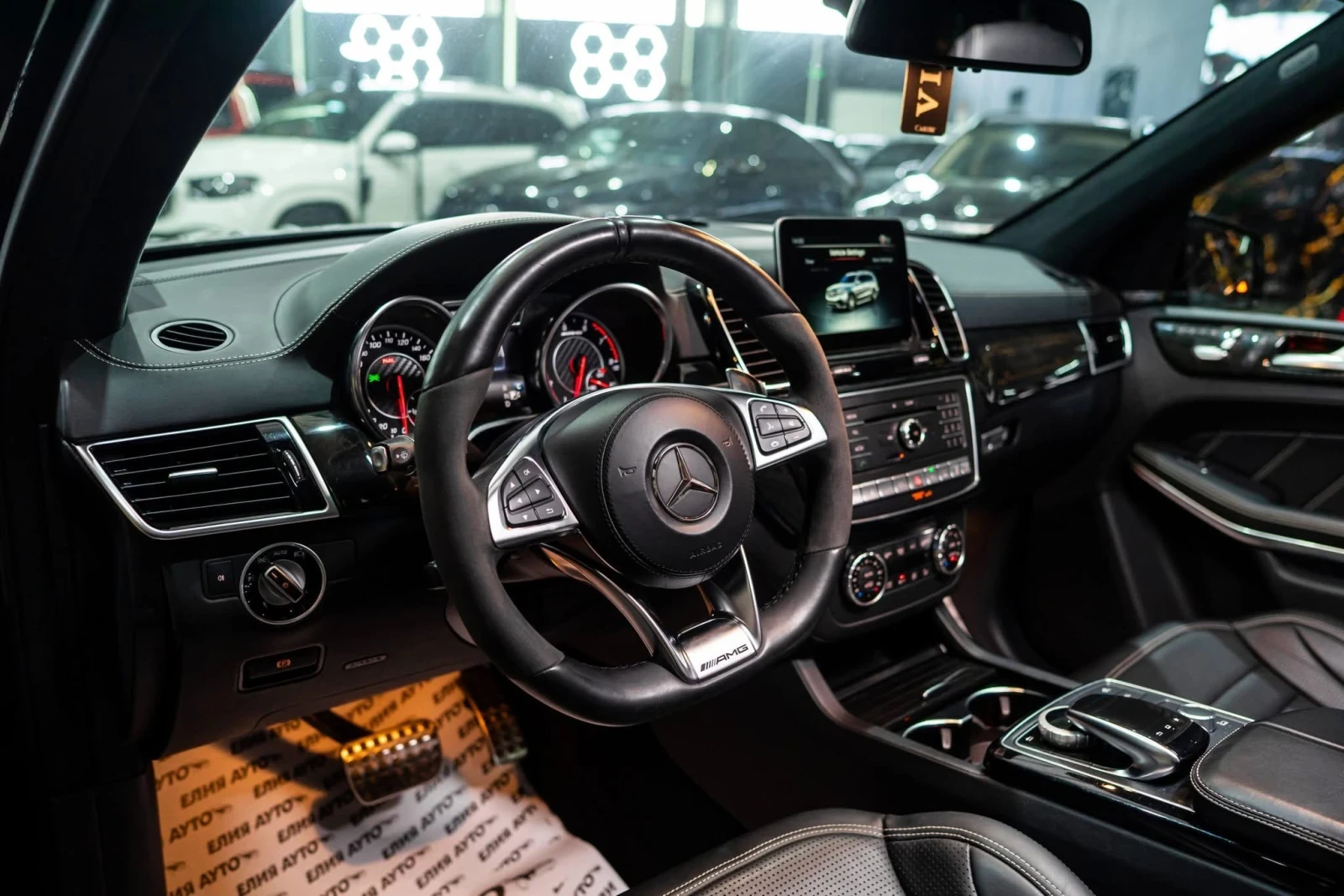 Mercedes-Benz GLS 63 AMG V8 BITURBO DESIGNO ���� H&K HUD ������ 100% | Mobile.bg � ����������� 12
