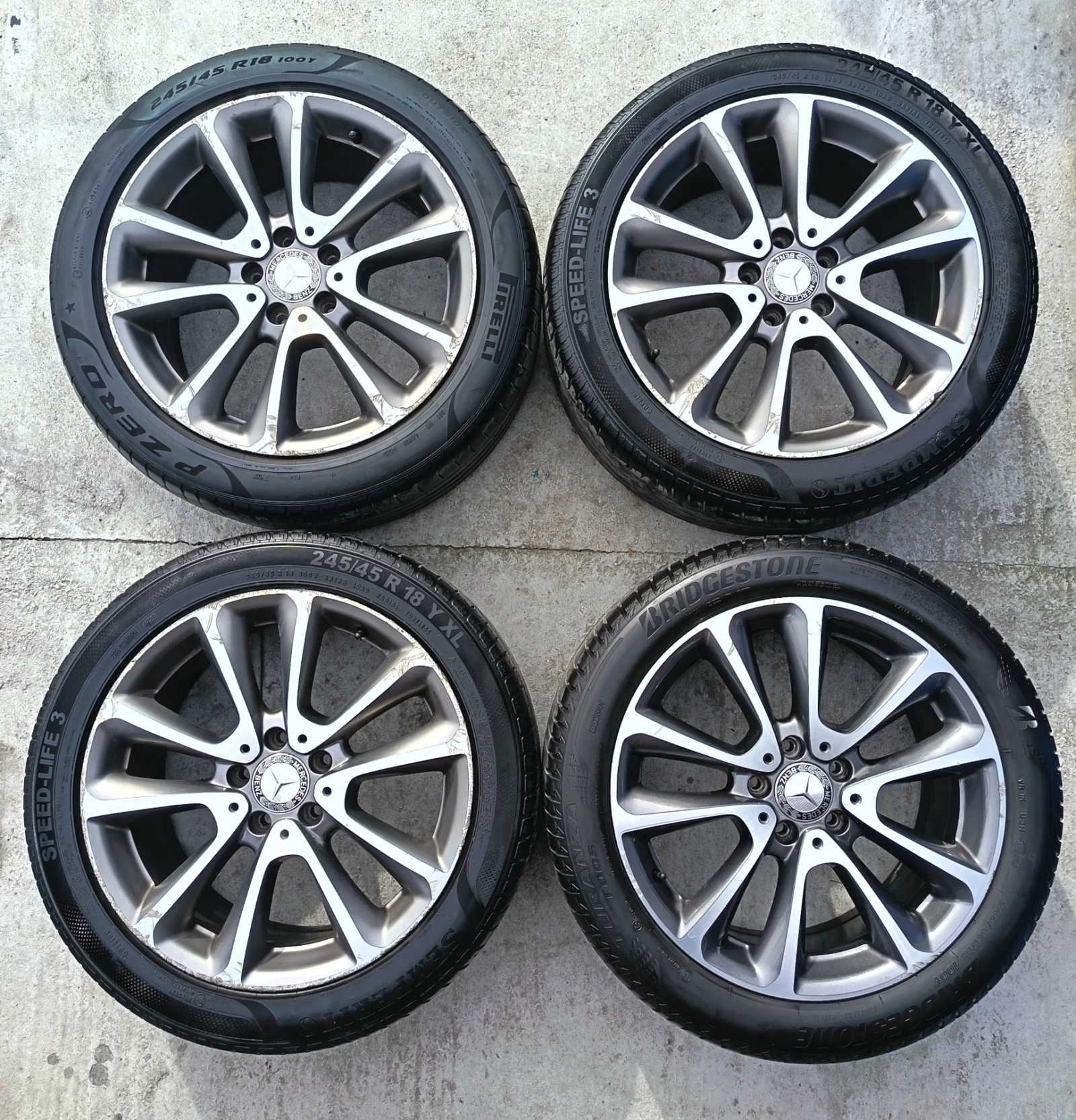 ���� � ������ 245/45R18 �� Mercedes-Benz E 350 | Mobile.bg � ����������� 2