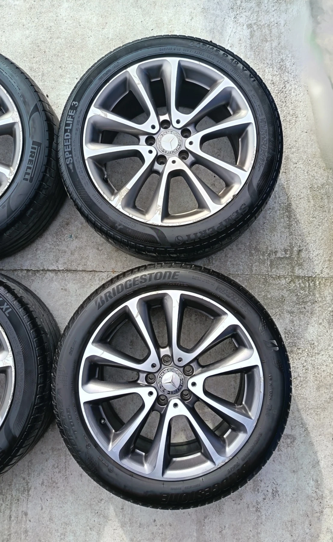 ���� � ������ 245/45R18 �� Mercedes-Benz E 350 | Mobile.bg � ����������� 4