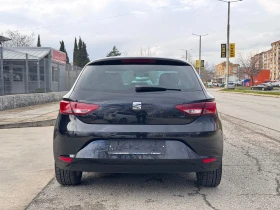 Seat Leon 1.6TDI 105кс * NAVI* Подгрев* КОЖА* FULL LED* , снимка 4
