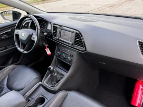 Seat Leon 1.6TDI 105кс * NAVI* Подгрев* КОЖА* FULL LED* , снимка 9