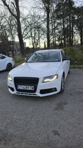 Audi A4 LED дневни, затопляне на седалки, Кожа, снимка 1