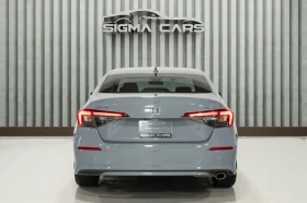 Honda Civic Sport CVT CAM PANO KEYLESS ПОДГРЕВ NARDO GREY, снимка 4