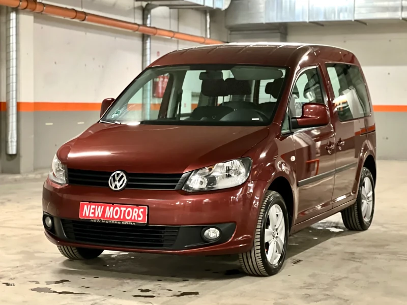 VW Caddy 1.6TDI-лизинг през Уникредит по 349лв на месец, снимка 1 - Автомобили и джипове - 48753869