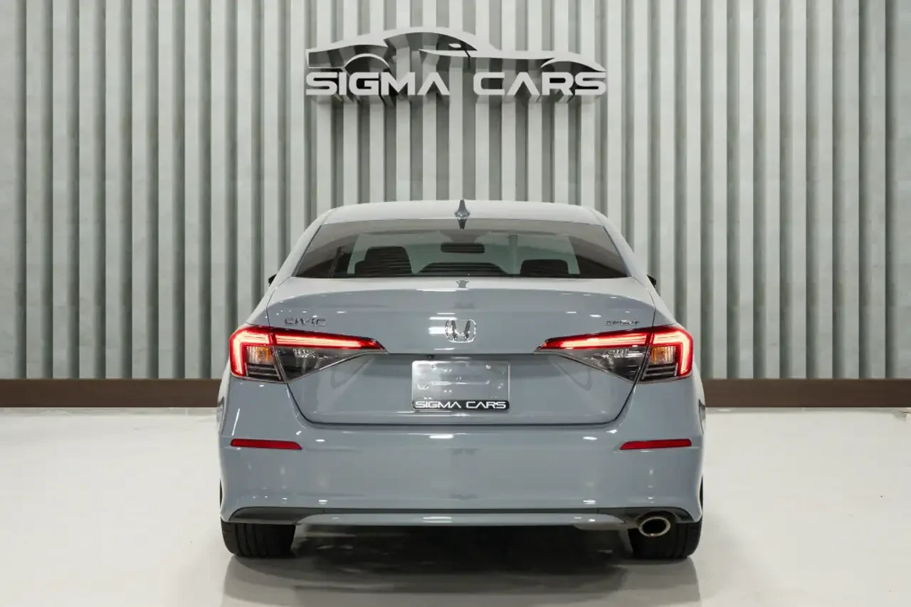 Honda Civic Sport CVT CAM PANO KEYLESS ПОДГРЕВ NARDO GREY, снимка 4 - Автомобили и джипове - 54413759