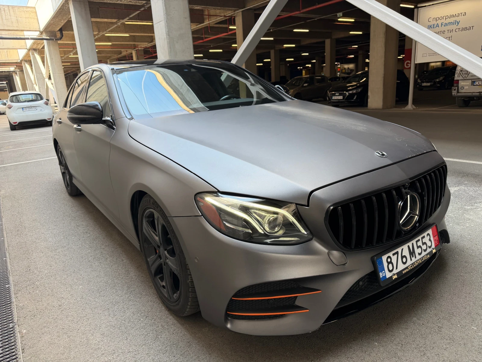 Mercedes-Benz E 300 СИВ МАТ | АМГ |  ТОП | 4х4, снимка 3 - Автомобили и джипове - 56230789